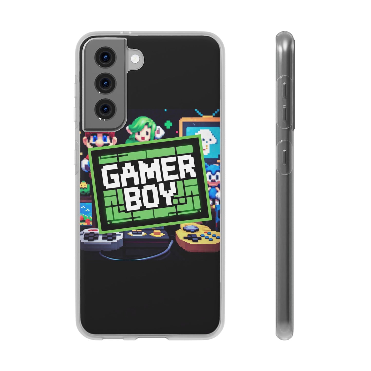 GAMER BOY SAMSUNG FLEXI PHONECASE