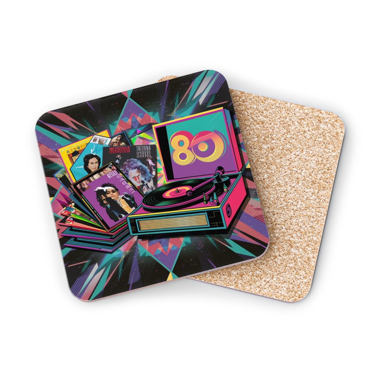 80s INSPIRED COASTER
