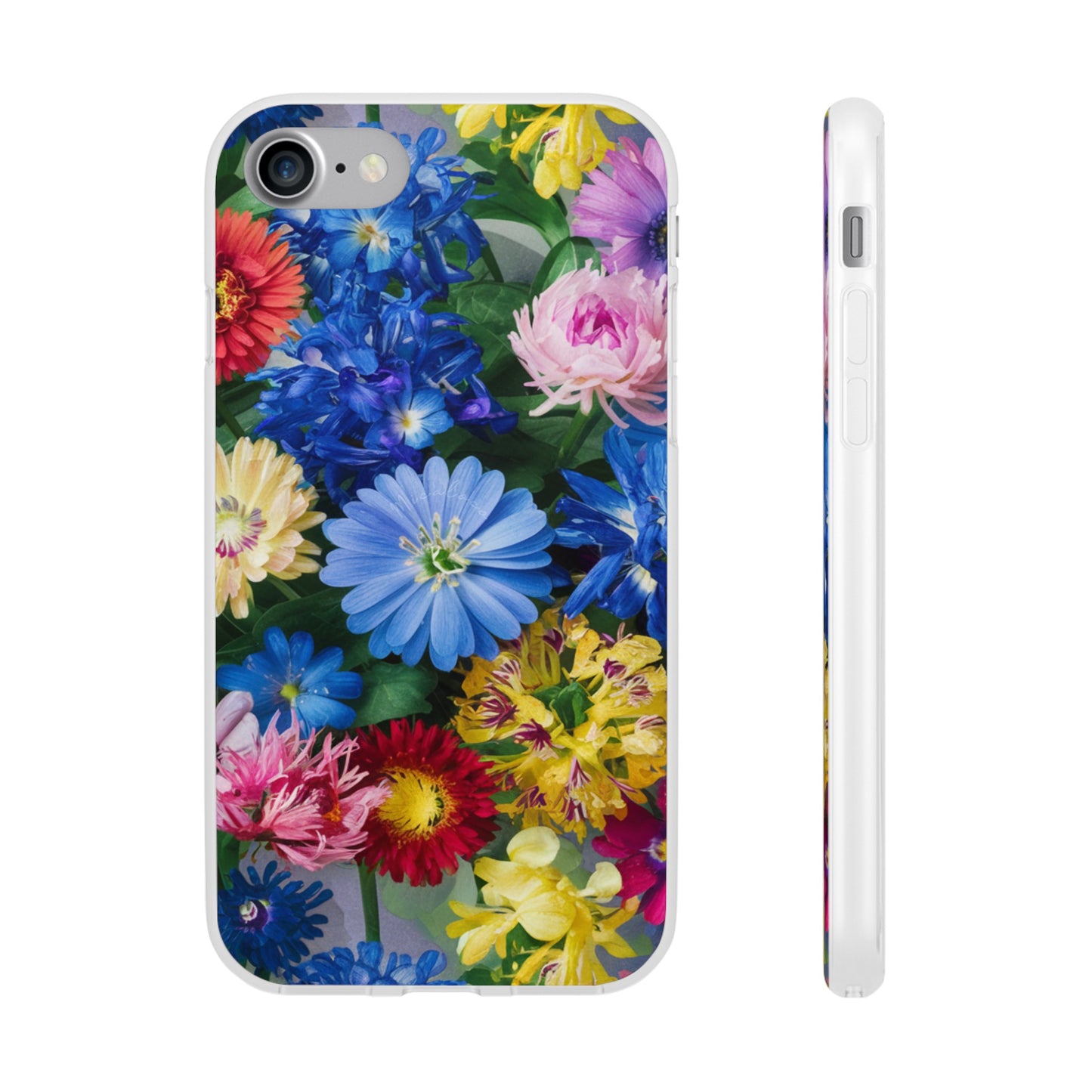 COLOURFUL FLOWER IPHONE FLEXI PHONECASE