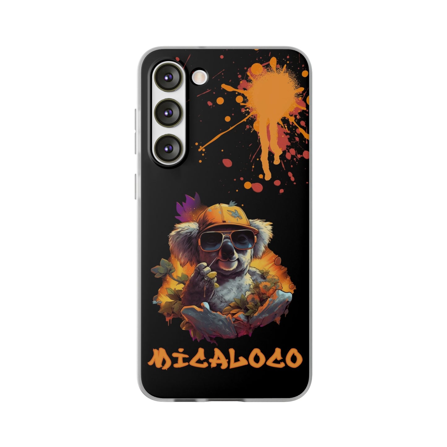 AUSSIE MAD C*NT KOALAS SAMSUNG FLEXI CASE (#1 TOOTHPICK GUY)