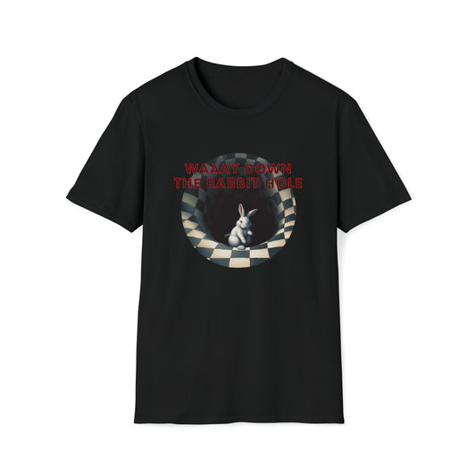 CHECKERBOARD RABBIT HOLE T-SHIRT