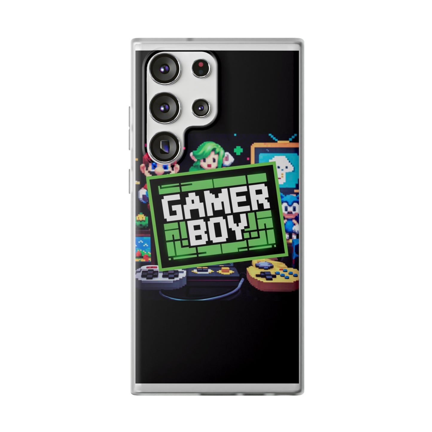 GAMER BOY SAMSUNG FLEXI PHONECASE