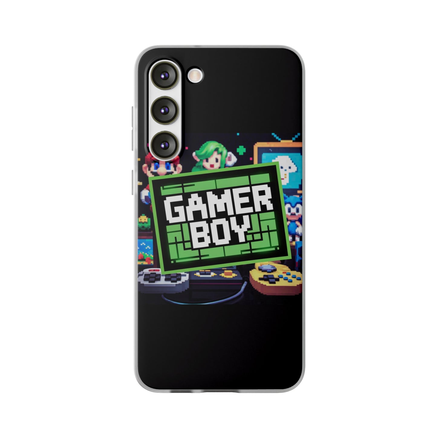 GAMER BOY SAMSUNG FLEXI PHONECASE