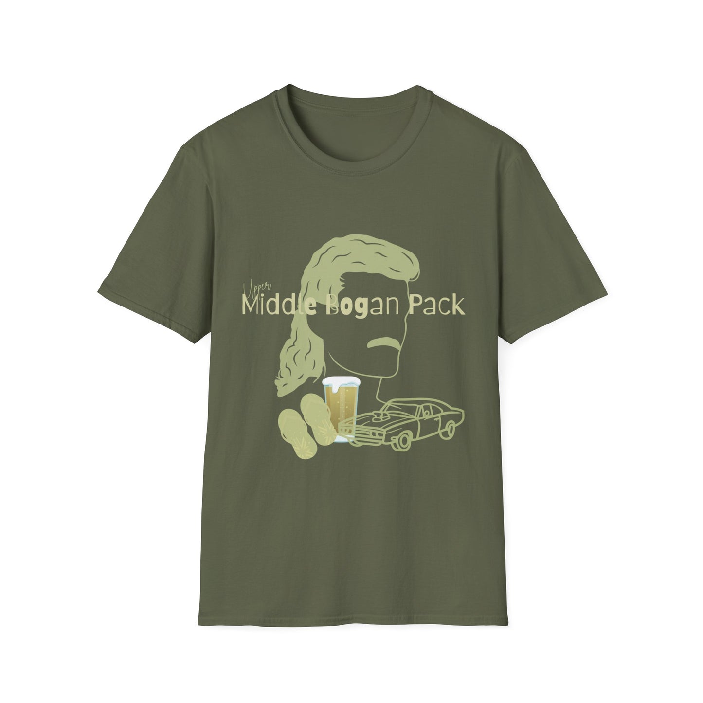 AUSSIE UPPER MIDDLE BOGAN STARTER PACK CLASSIC FIT T-SHIRT