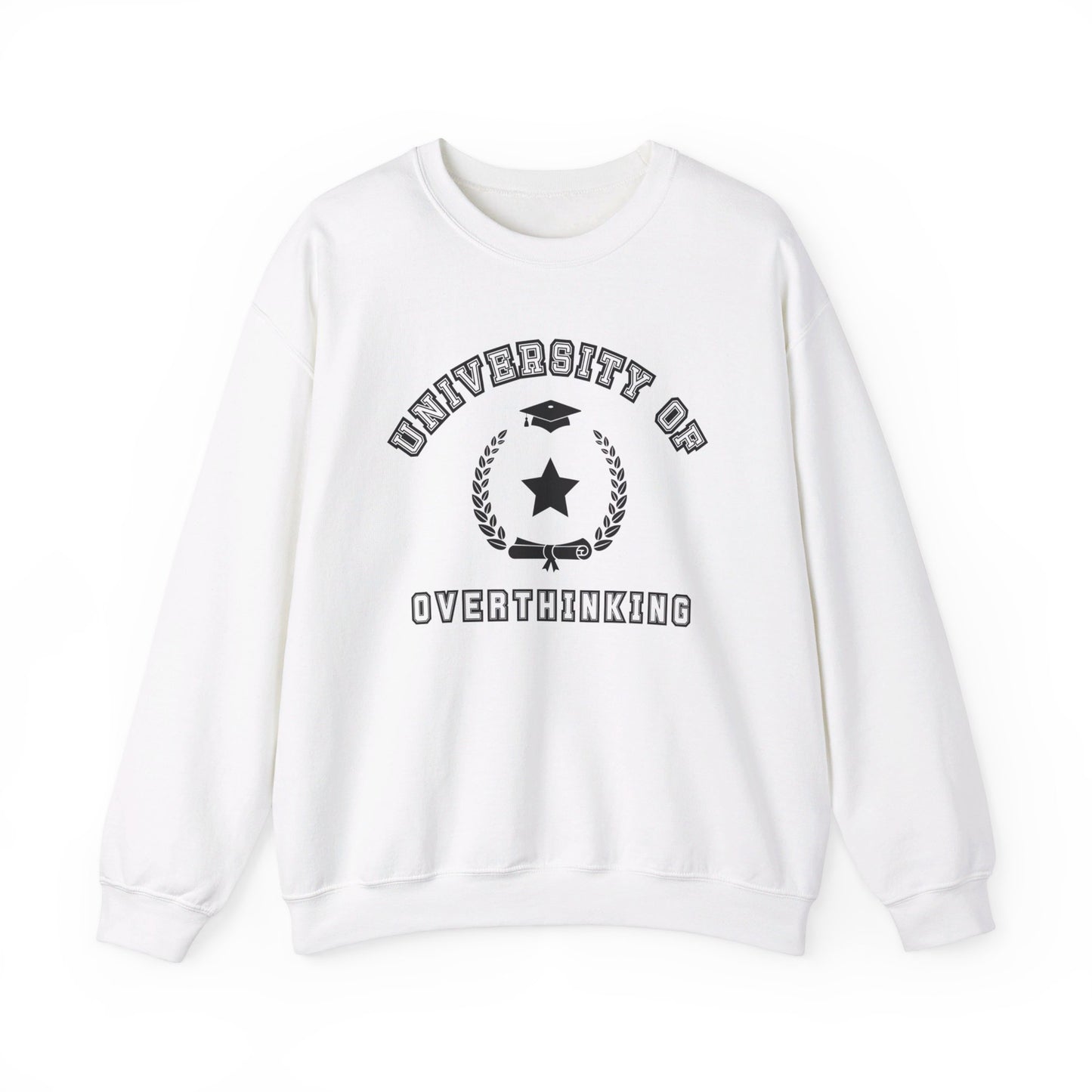 UNIVERSITY OF OVERTHINKING CREWNECK