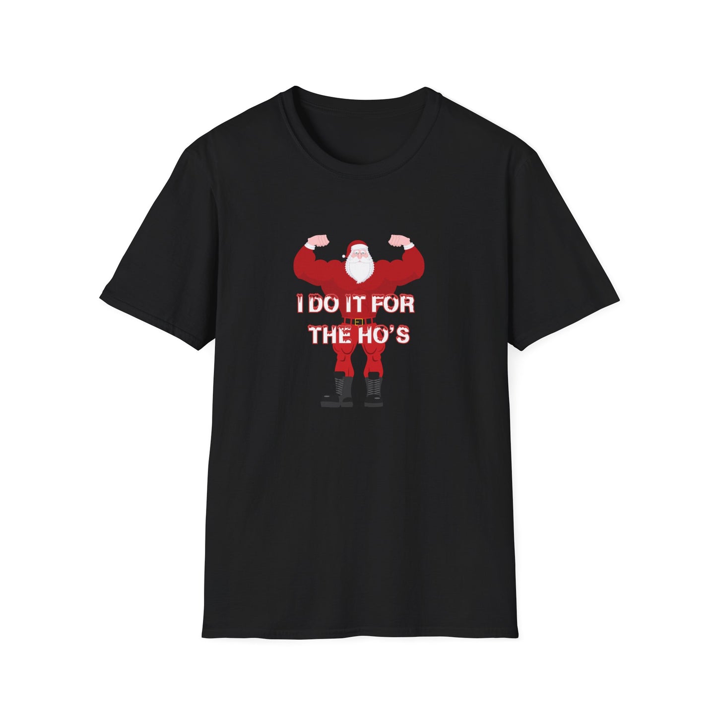 I DO IT FOR THE HO'S SANTA CHRISTMAS CLASSIC FIT T-SHIRT