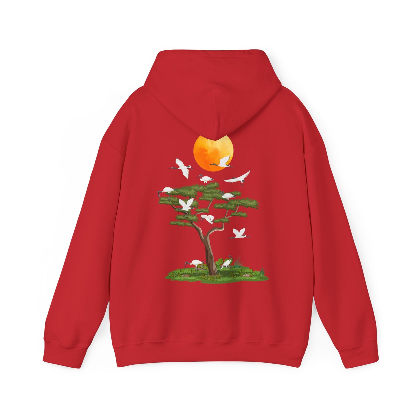 AUSSIE BIN CHICKEN SUNSET CLASSIC HOODIE
