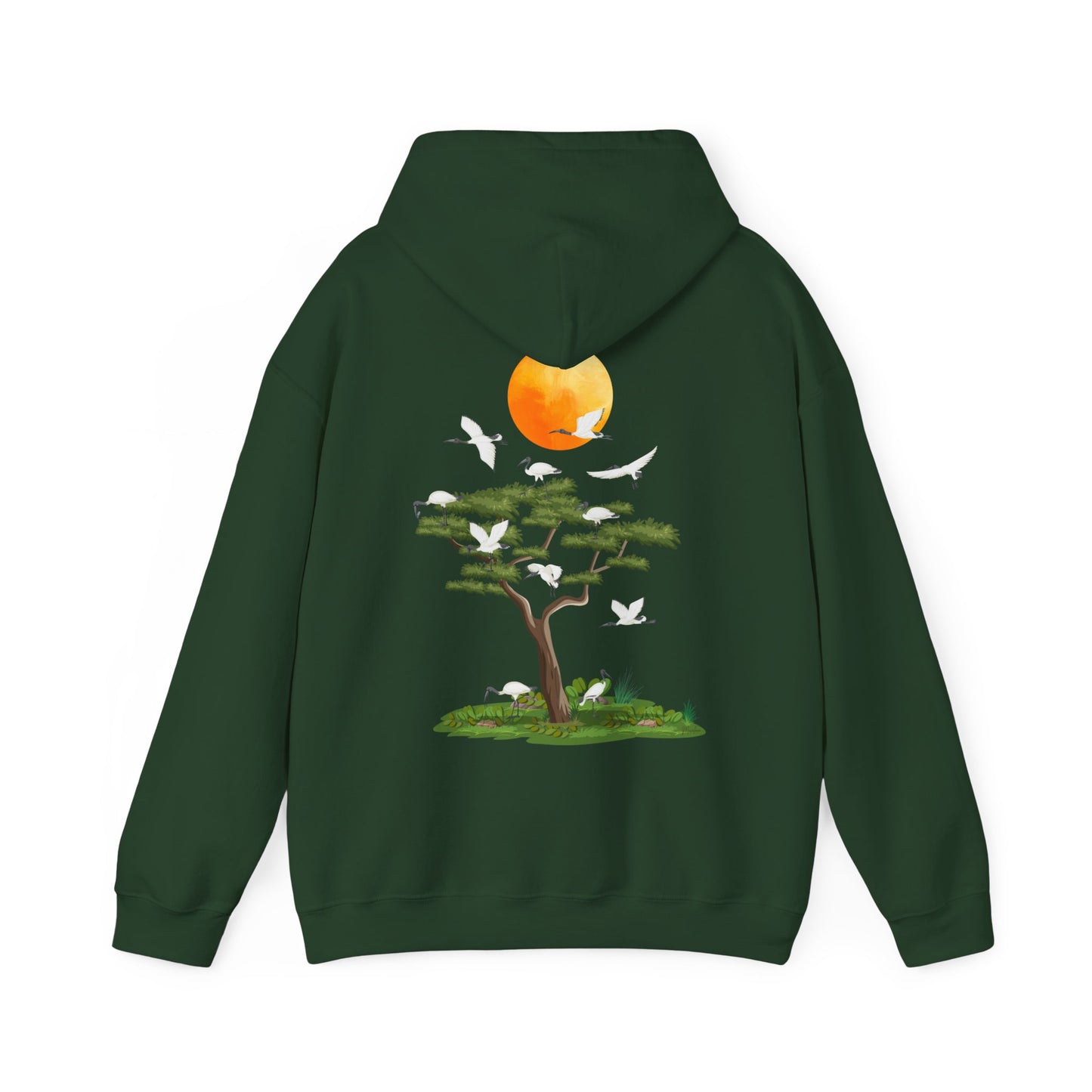 AUSSIE BIN CHICKEN SUNSET CLASSIC HOODIE