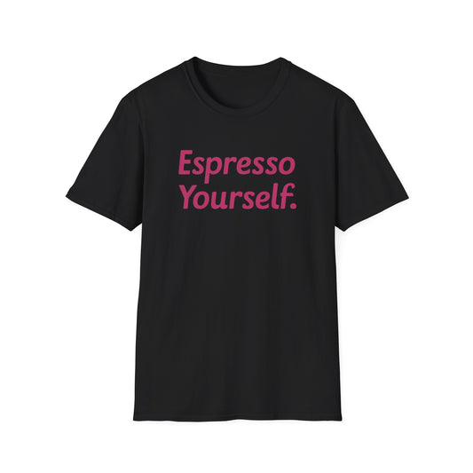 ESPRESSO YOURSELF HOT PINK CLASSIC FIT T-SHIRT