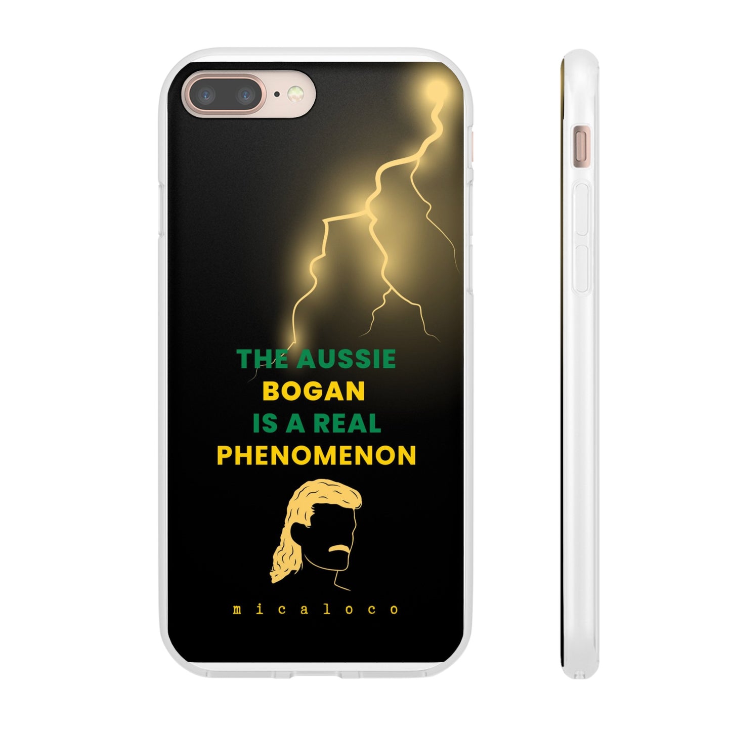 AUSSIE BOGAN PHENOMENON LIGHTENING COLOURED FLEXI PH CASE