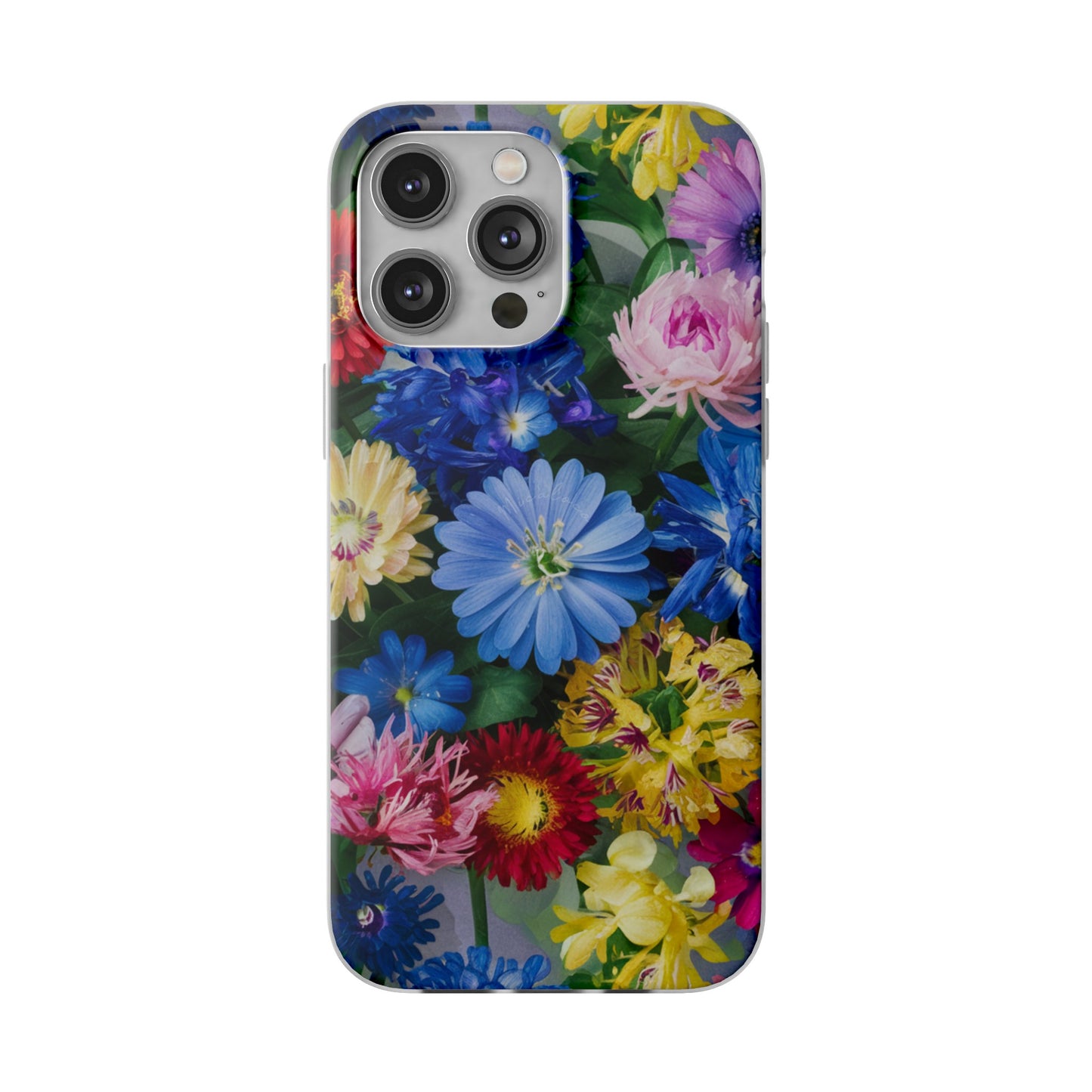 COLOURFUL FLOWER IPHONE FLEXI PHONECASE