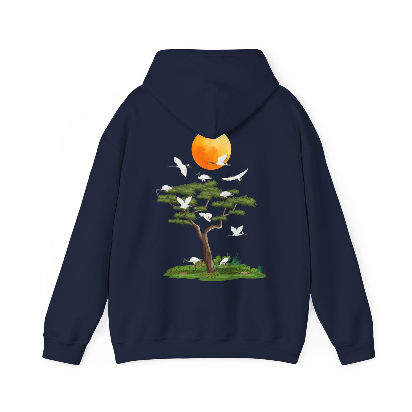AUSSIE BIN CHICKEN SUNSET CLASSIC HOODIE