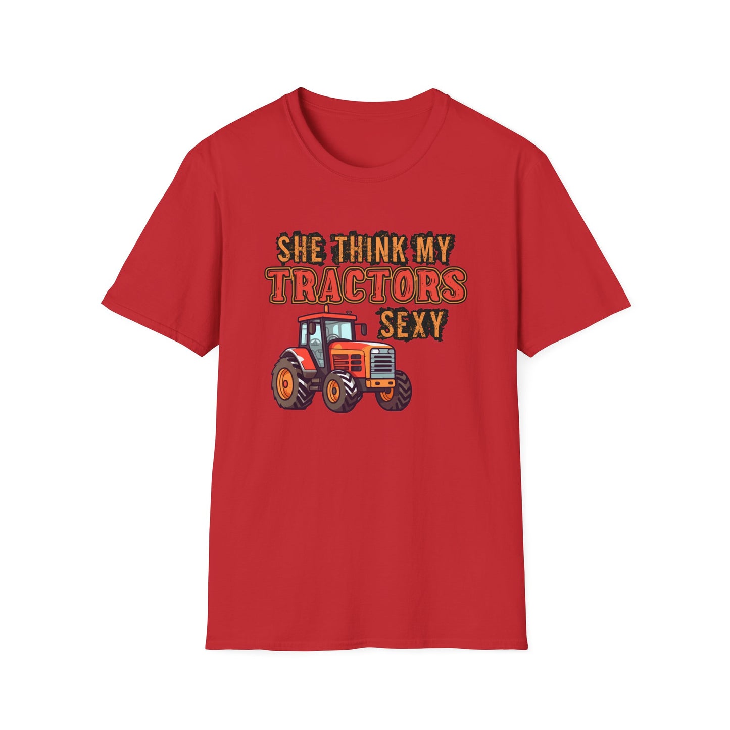 SHE THINKS MY TRACTORS SEXY CLASSIC FIT T-SHIRT