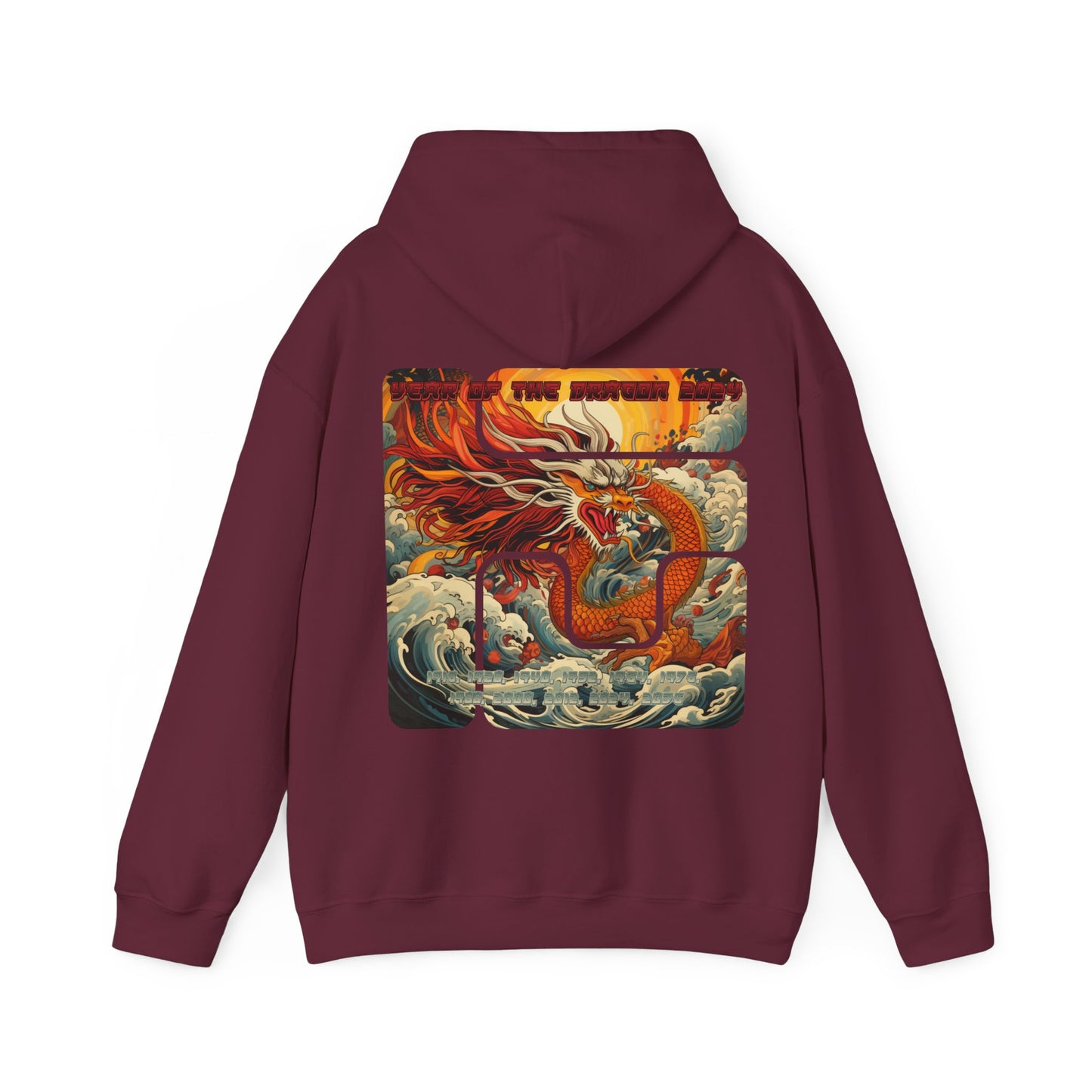 RETRO DRAGON 2024 PREMIUM LIMITED EDITION YOTDR CLASSIC HOODIE