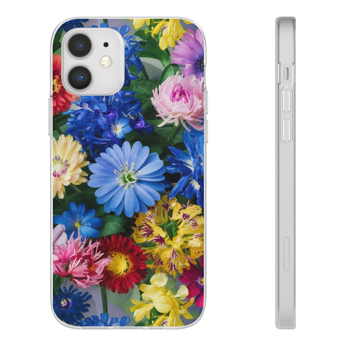 COLOURFUL FLOWER IPHONE FLEXI PHONECASE