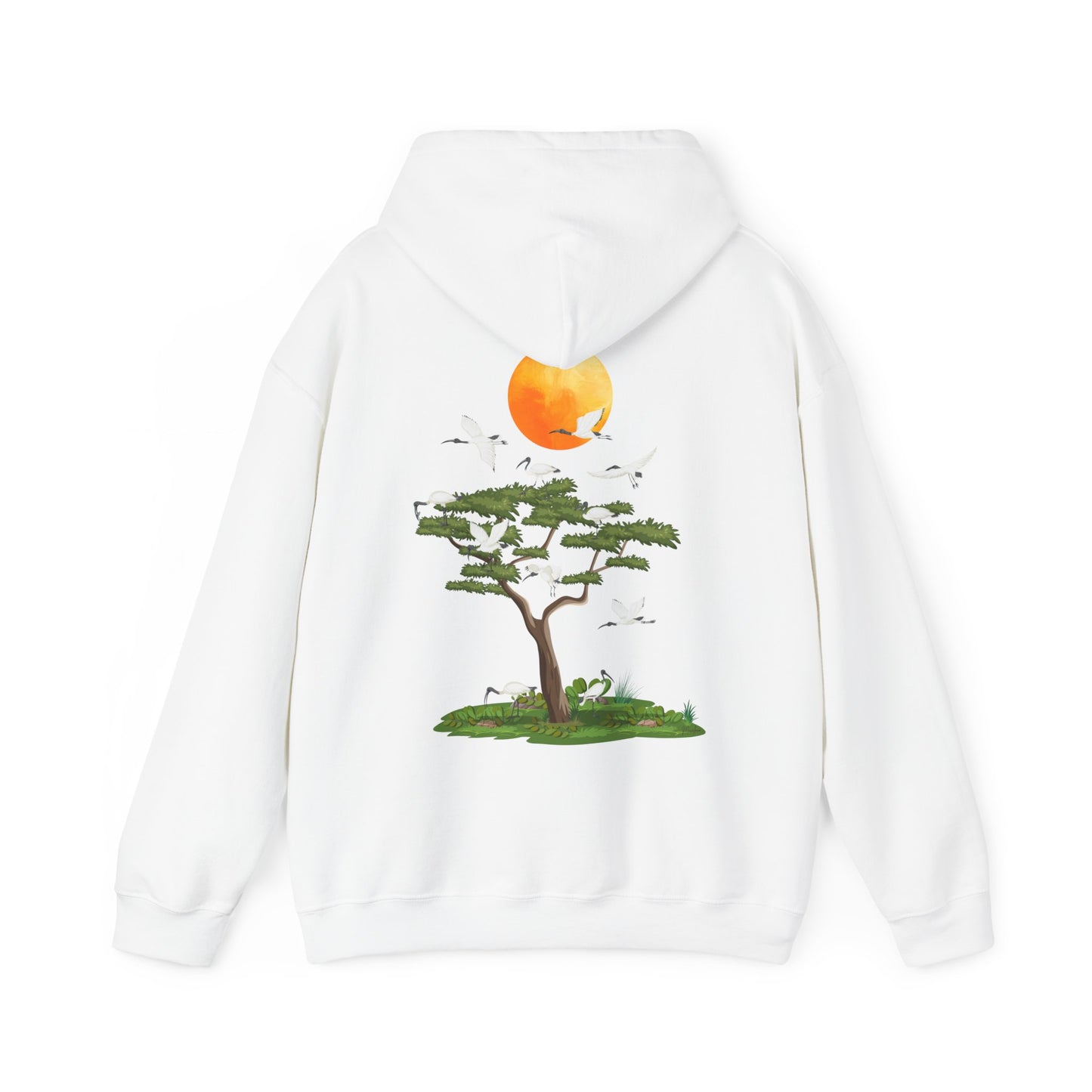 AUSSIE BIN CHICKEN SUNSET CLASSIC HOODIE