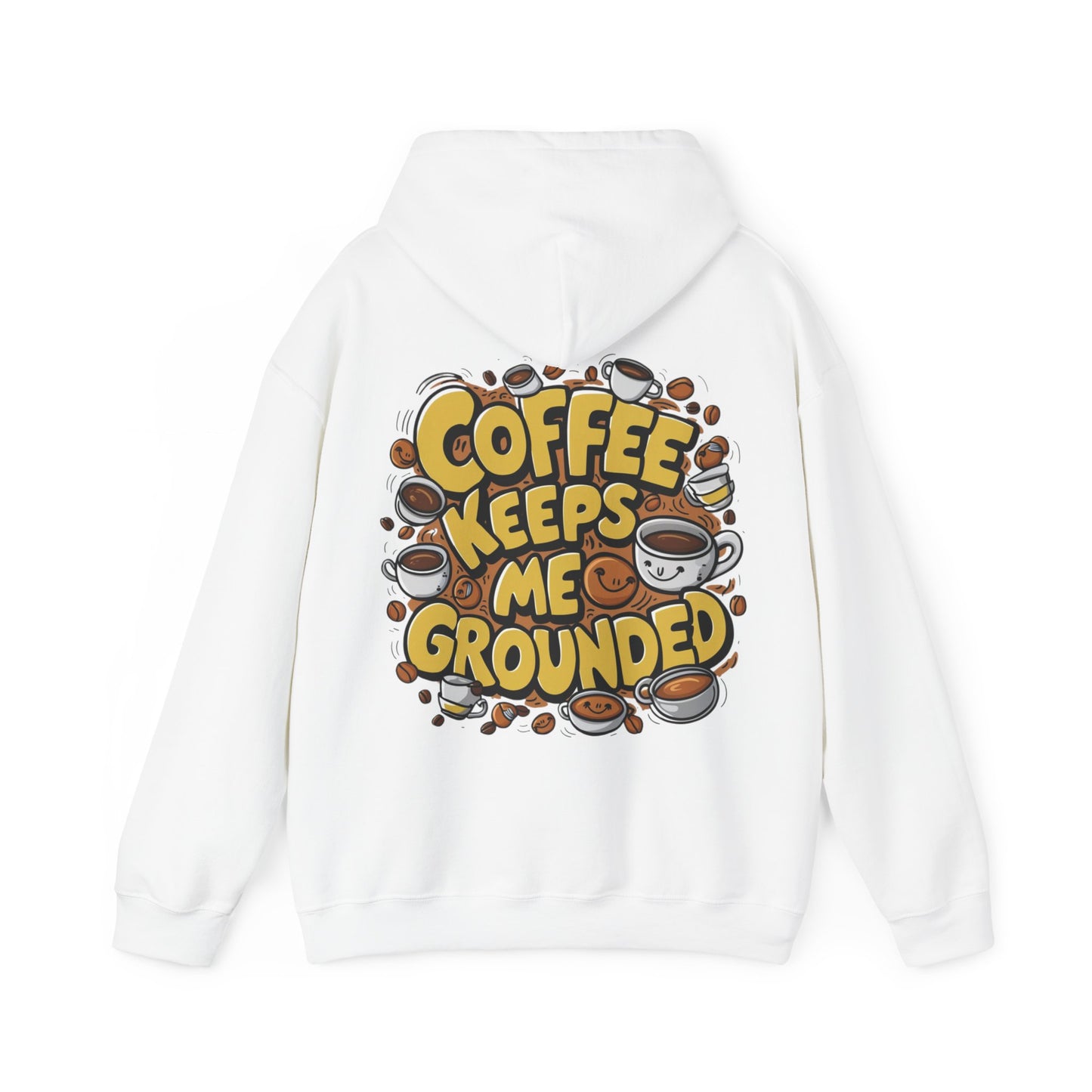 COFFEE KEEPS ME GROUNDED CLASSIC HOODIE