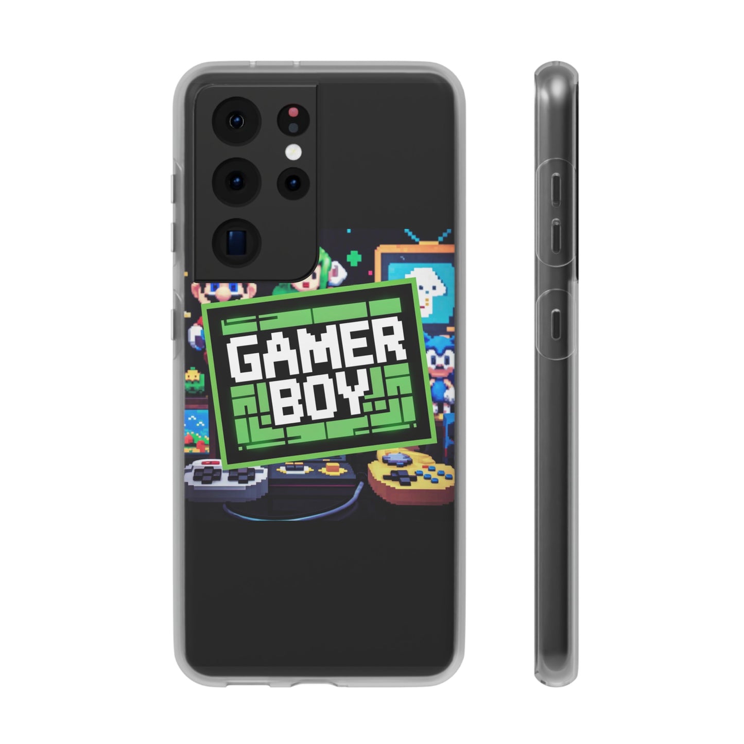 GAMER BOY SAMSUNG FLEXI PHONECASE