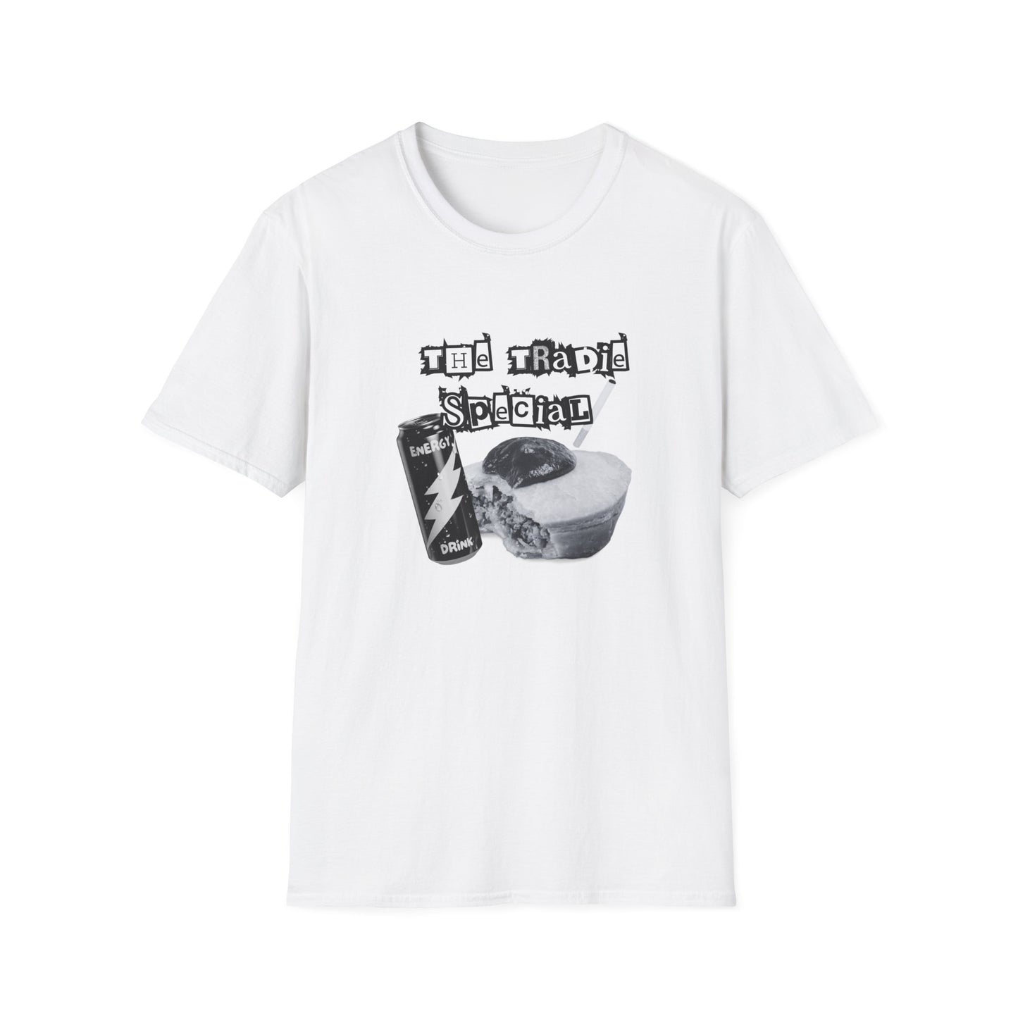 AUSSIE TRADIE SPECIAL (BLK/WHT) CLASSIC FIT T-SHIRT