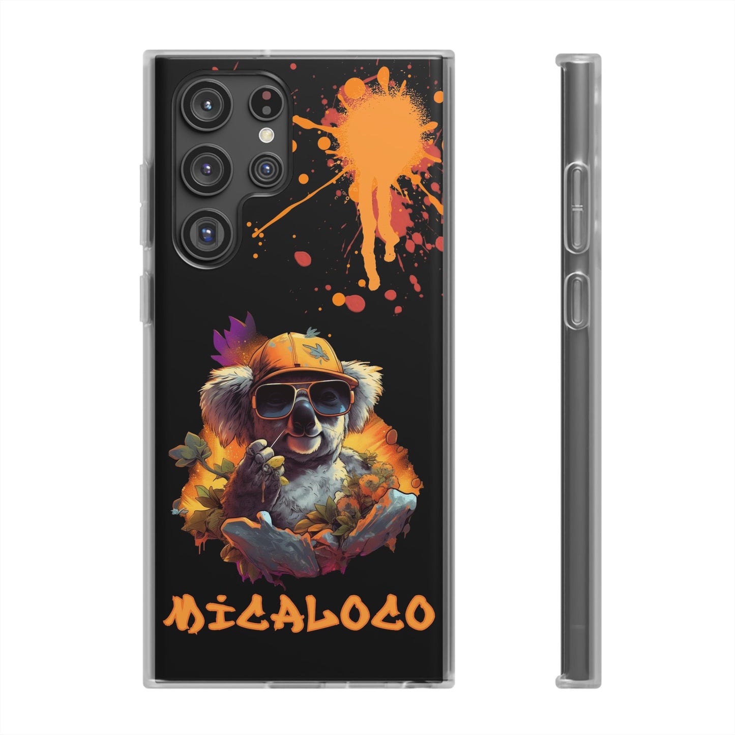 AUSSIE MAD C*NT KOALAS SAMSUNG FLEXI CASE (#1 TOOTHPICK GUY)