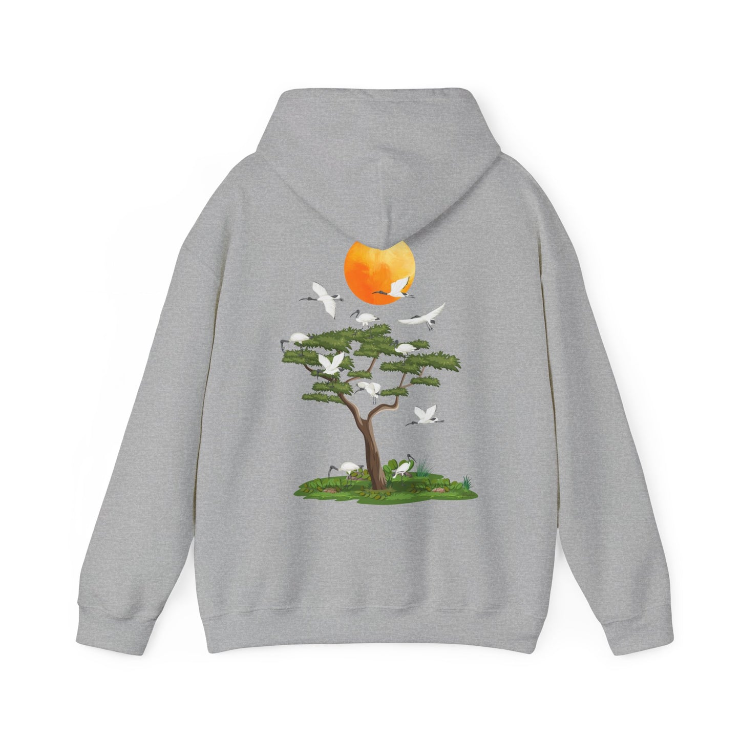 AUSSIE BIN CHICKEN SUNSET CLASSIC HOODIE