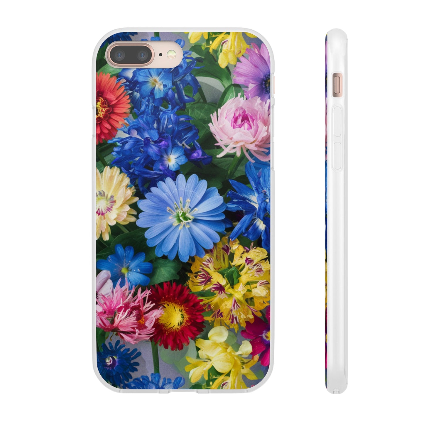COLOURFUL FLOWER IPHONE FLEXI PHONECASE