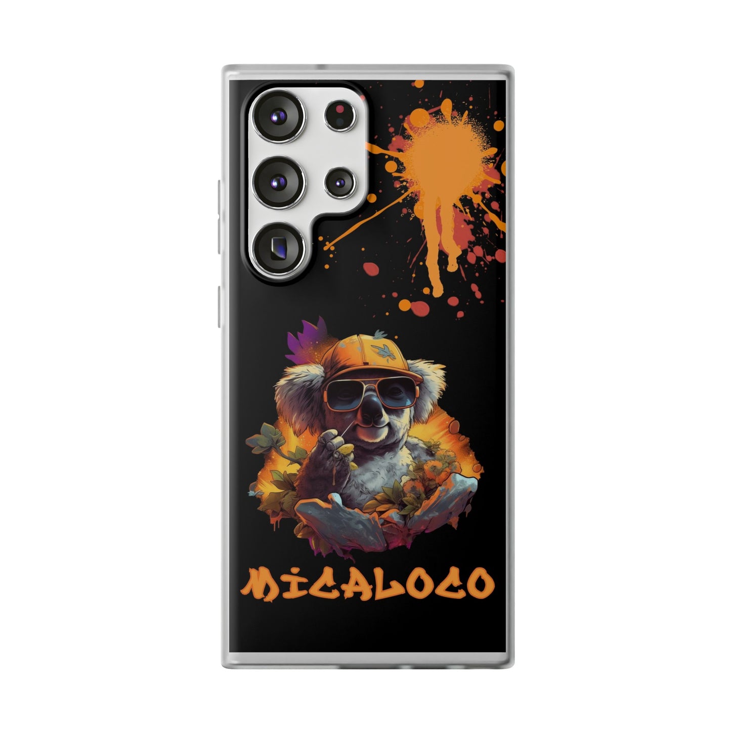 AUSSIE MAD C*NT KOALAS SAMSUNG FLEXI CASE (#1 TOOTHPICK GUY)