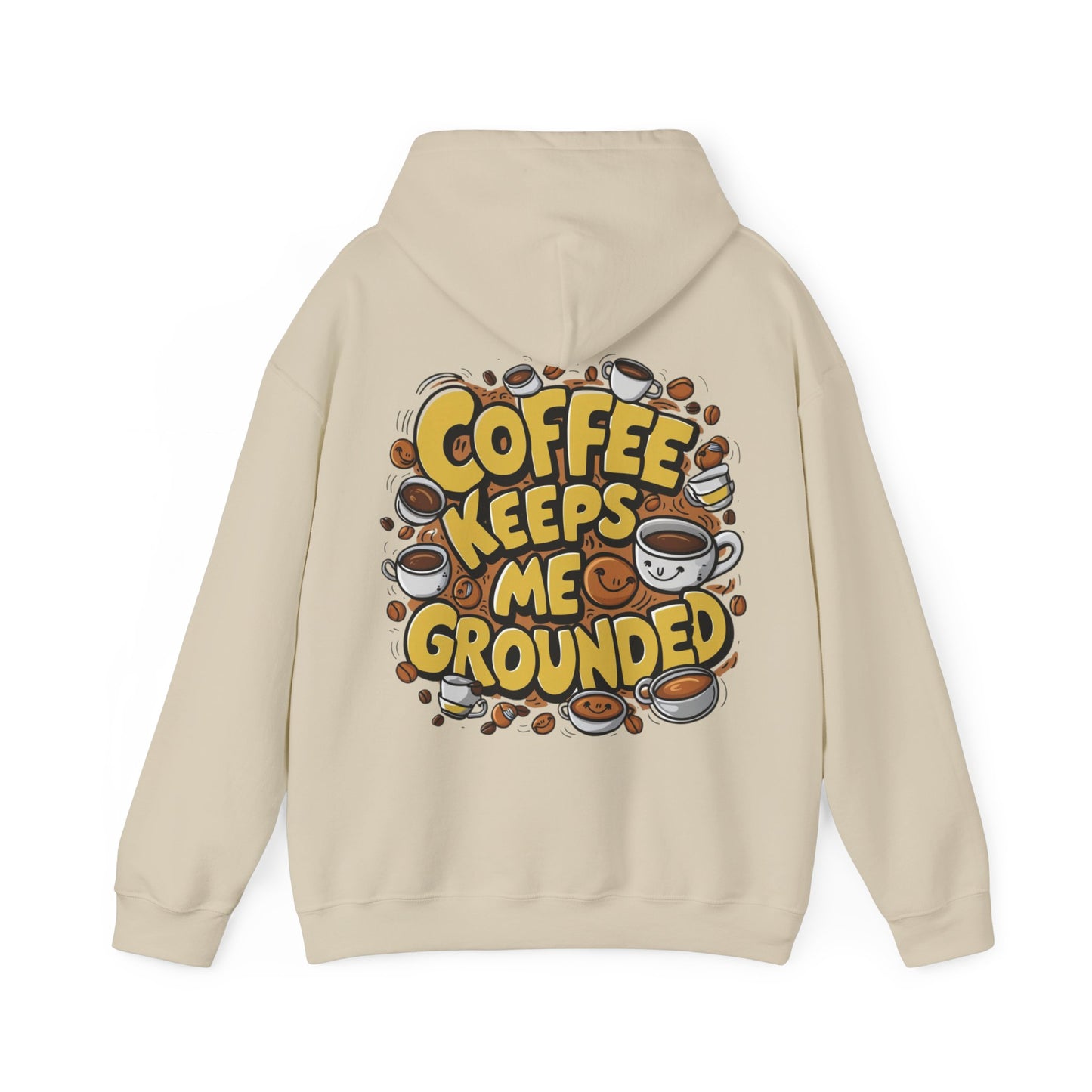 COFFEE KEEPS ME GROUNDED CLASSIC HOODIE