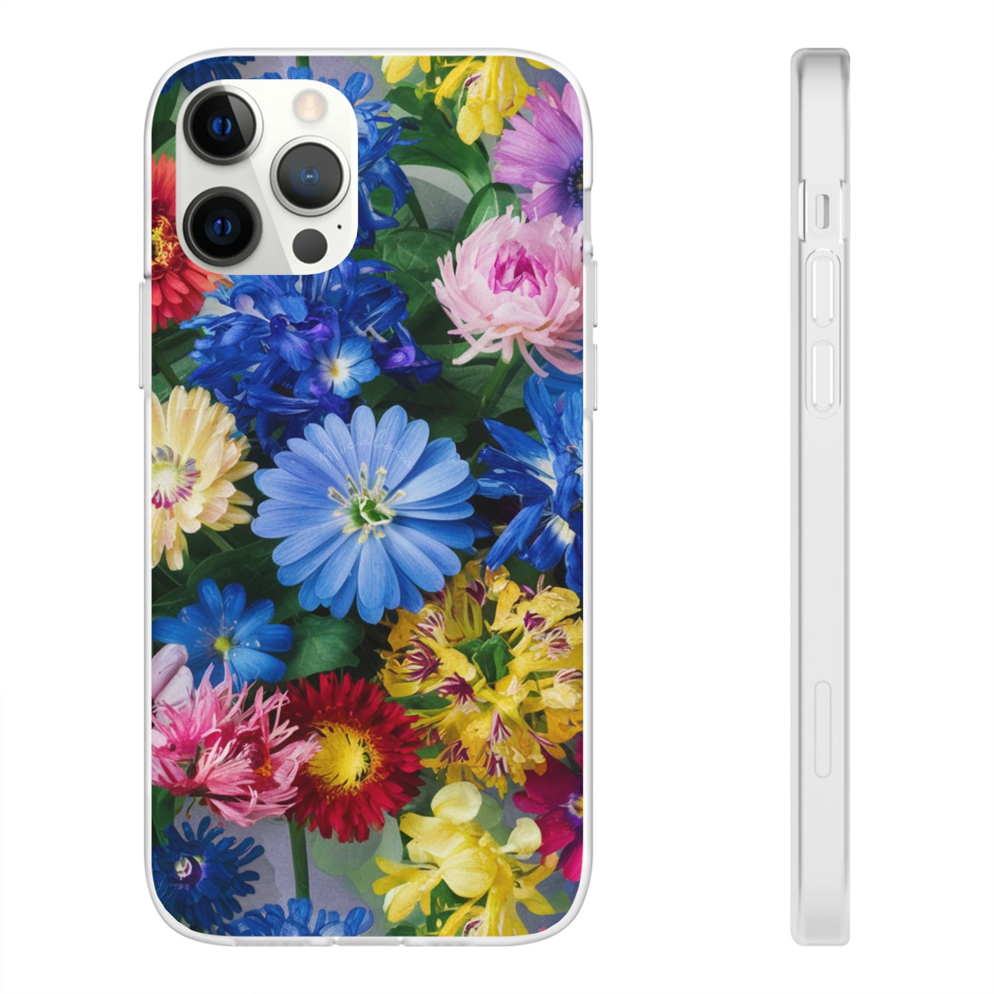 COLOURFUL FLOWER IPHONE FLEXI PHONECASE
