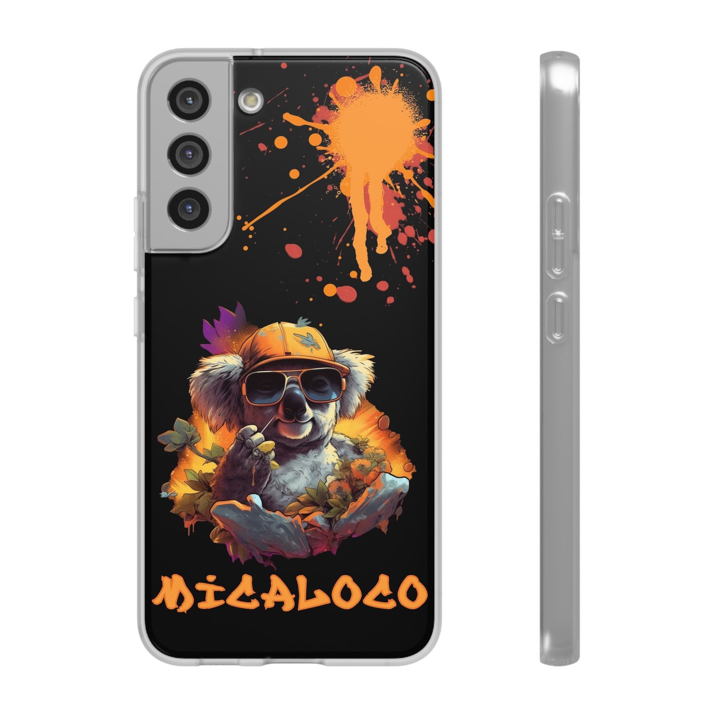 AUSSIE MAD C*NT KOALAS SAMSUNG FLEXI CASE (#1 TOOTHPICK GUY)