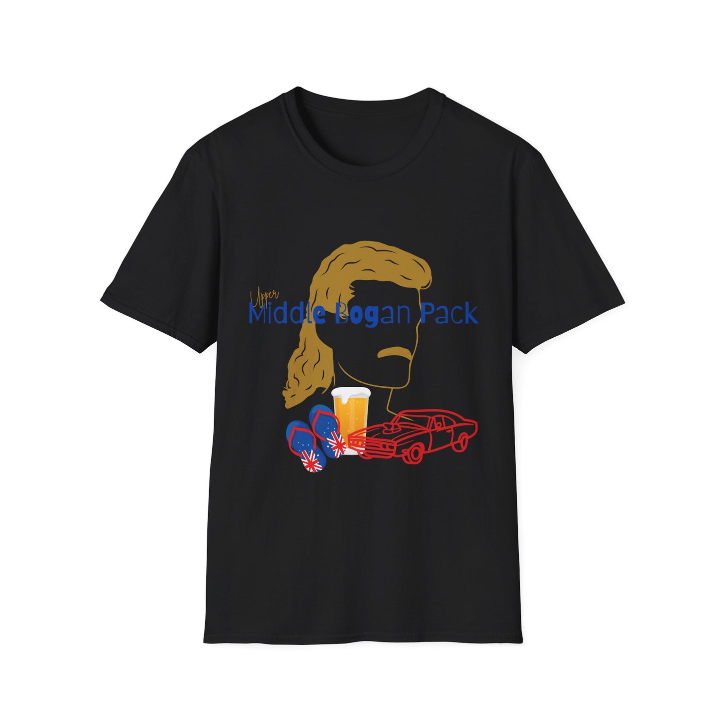 AUSSIE UPPER MIDDLE BOGAN STARTER PACK CLASSIC FIT T-SHIRT