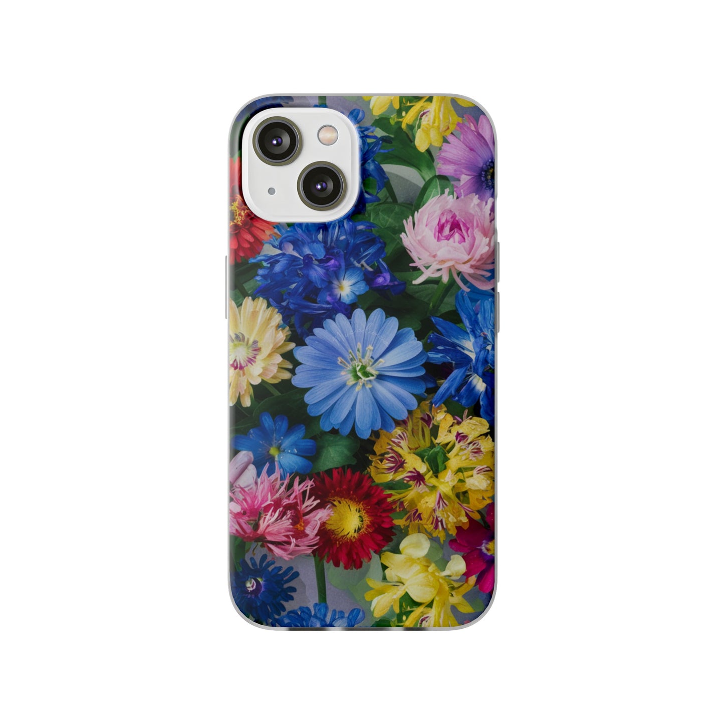 COLOURFUL FLOWER IPHONE FLEXI PHONECASE