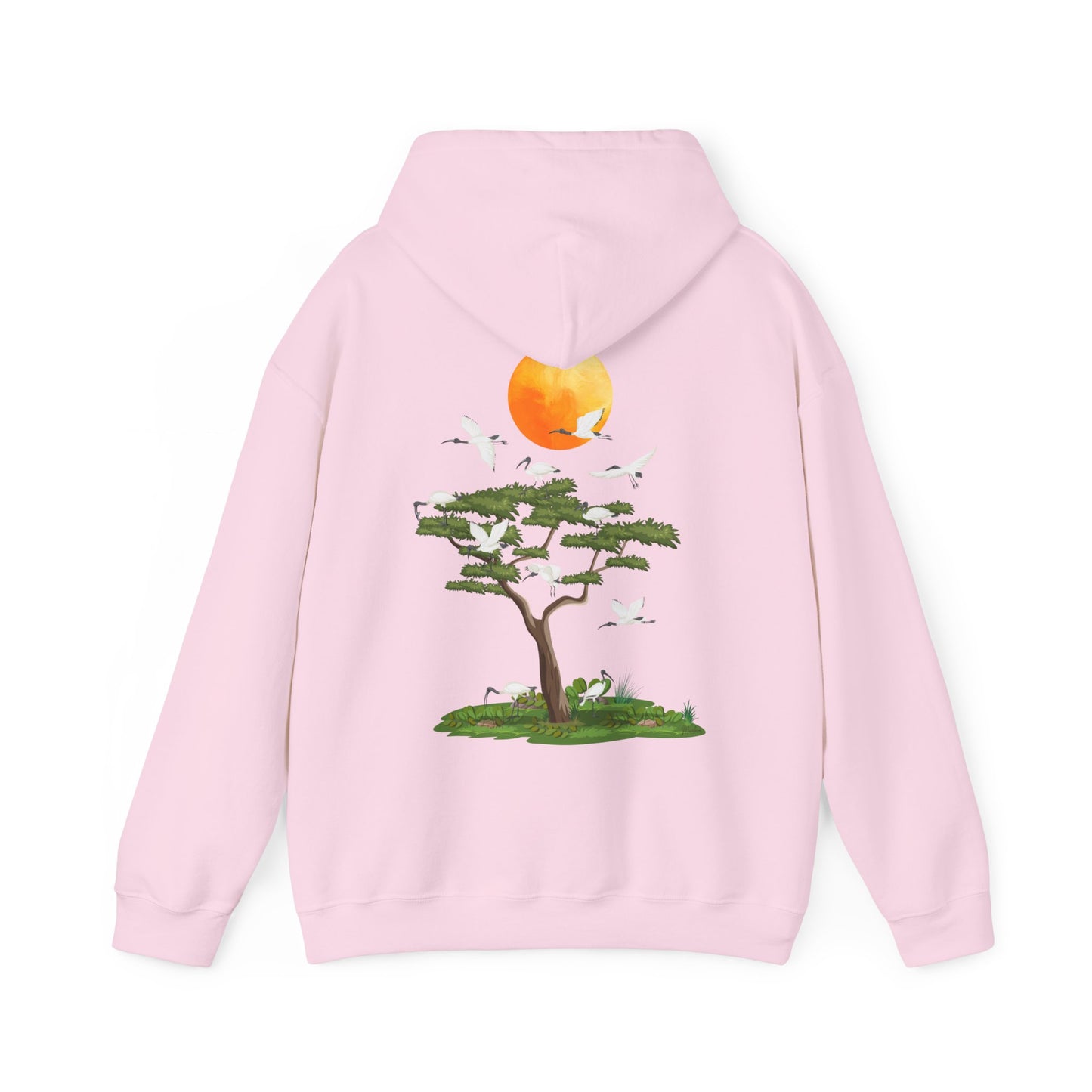 AUSSIE BIN CHICKEN SUNSET CLASSIC HOODIE