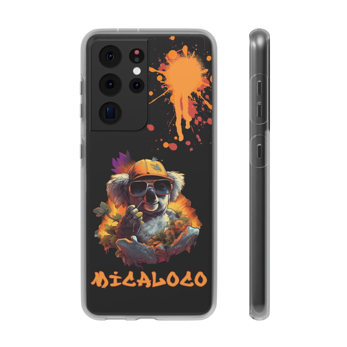 AUSSIE MAD C*NT KOALAS SAMSUNG FLEXI CASE (#1 TOOTHPICK GUY)