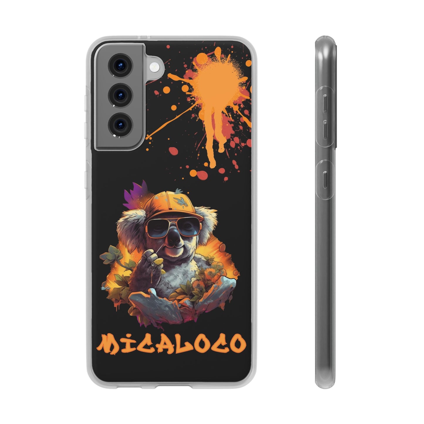 AUSSIE MAD C*NT KOALAS SAMSUNG FLEXI CASE (#1 TOOTHPICK GUY)