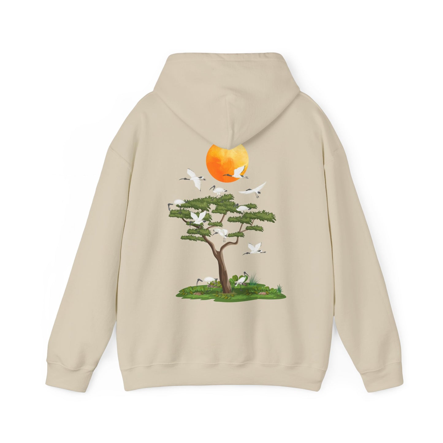 AUSSIE BIN CHICKEN SUNSET CLASSIC HOODIE