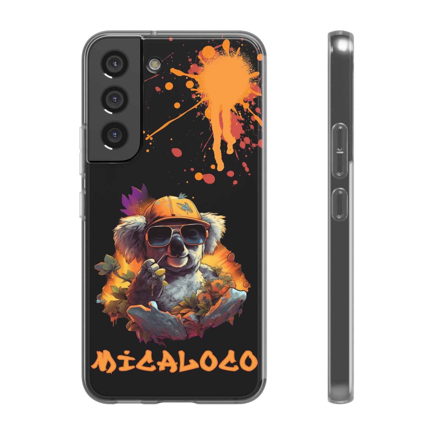 AUSSIE MAD C*NT KOALAS SAMSUNG FLEXI CASE (#1 TOOTHPICK GUY)