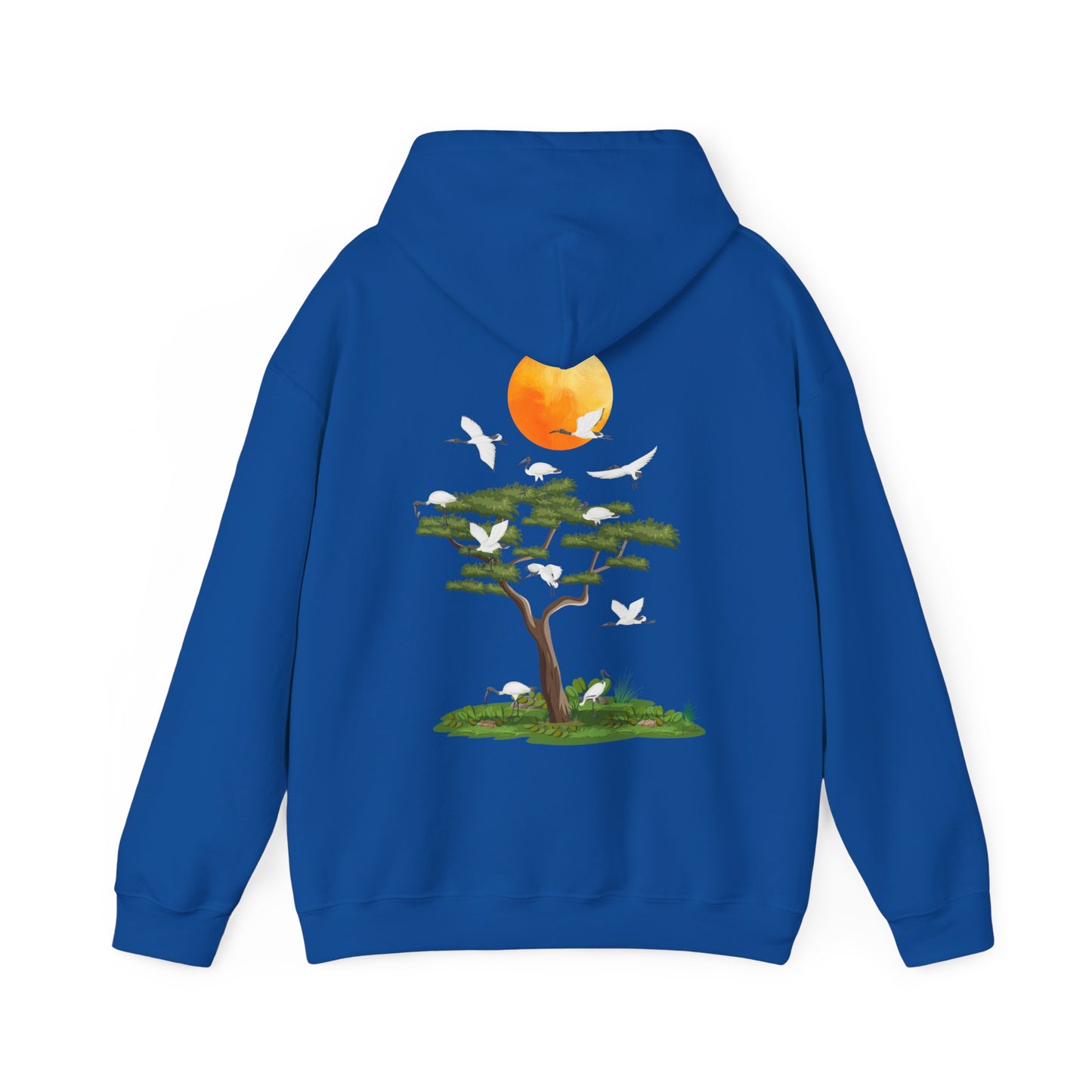 AUSSIE BIN CHICKEN SUNSET CLASSIC HOODIE