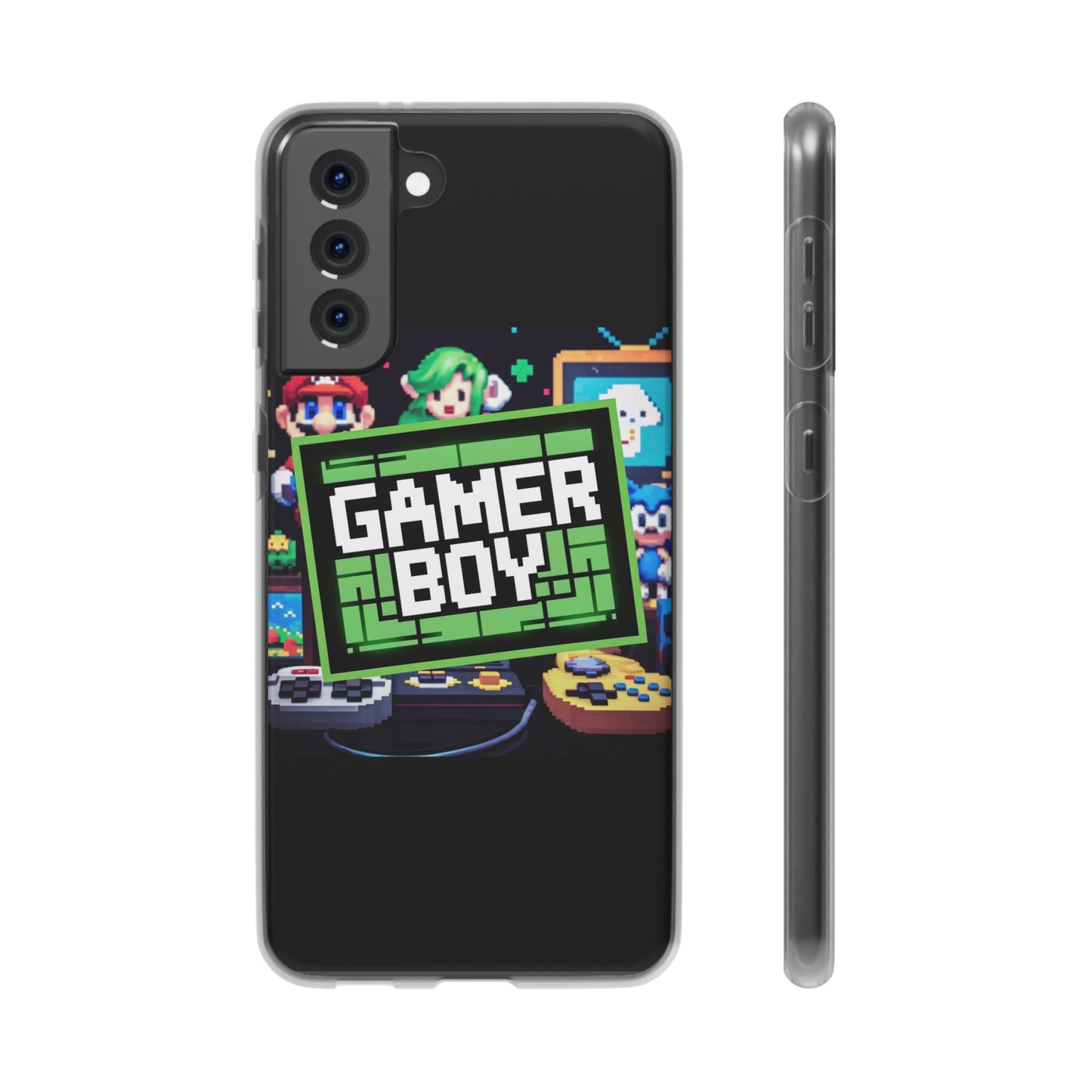 GAMER BOY SAMSUNG FLEXI PHONECASE