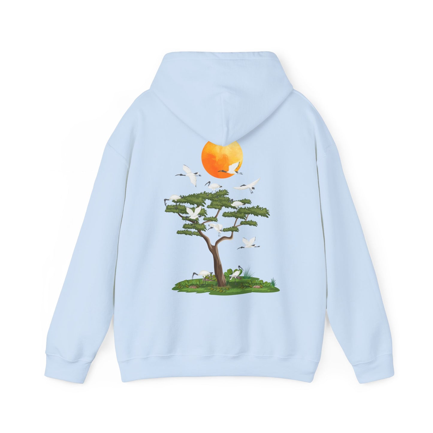 AUSSIE BIN CHICKEN SUNSET CLASSIC HOODIE