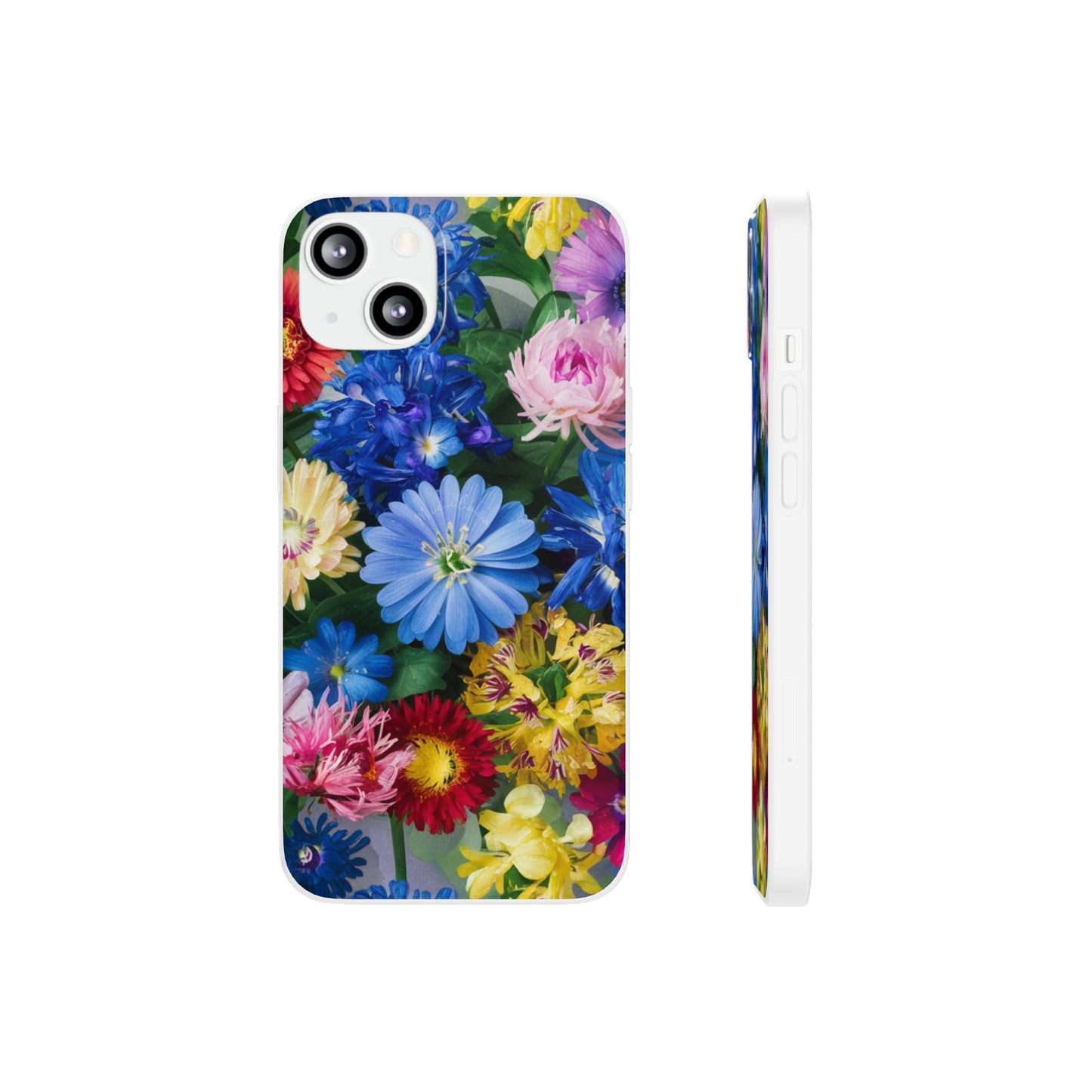 COLOURFUL FLOWER IPHONE FLEXI PHONECASE