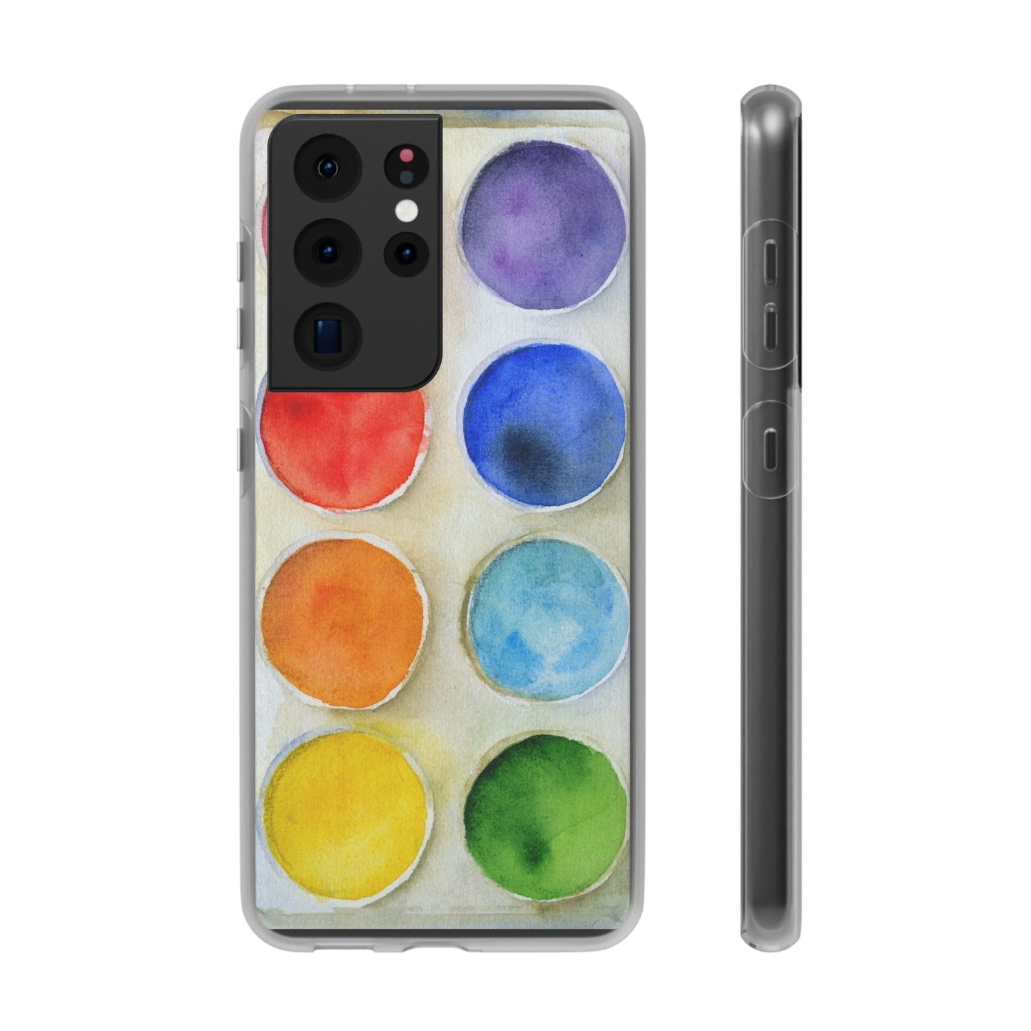 PAINT PALETTE SAMSUNG FLEXI PHONECASE