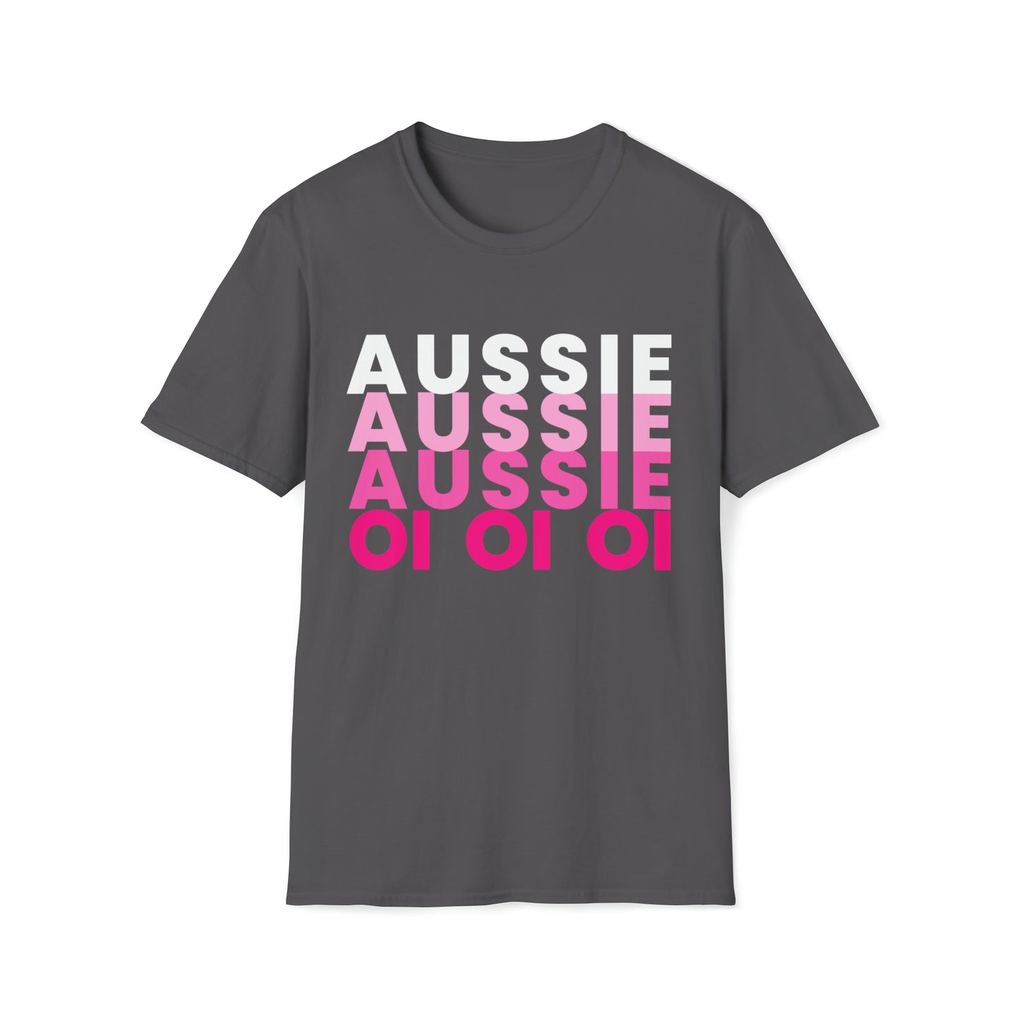 AUSSIE OI (PINK.WHT) T-SHIRT