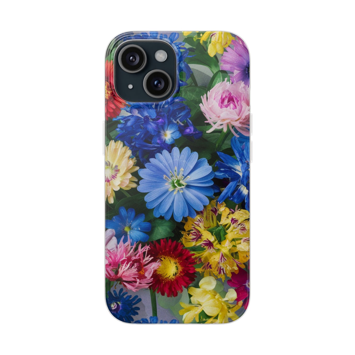 COLOURFUL FLOWER IPHONE FLEXI PHONECASE