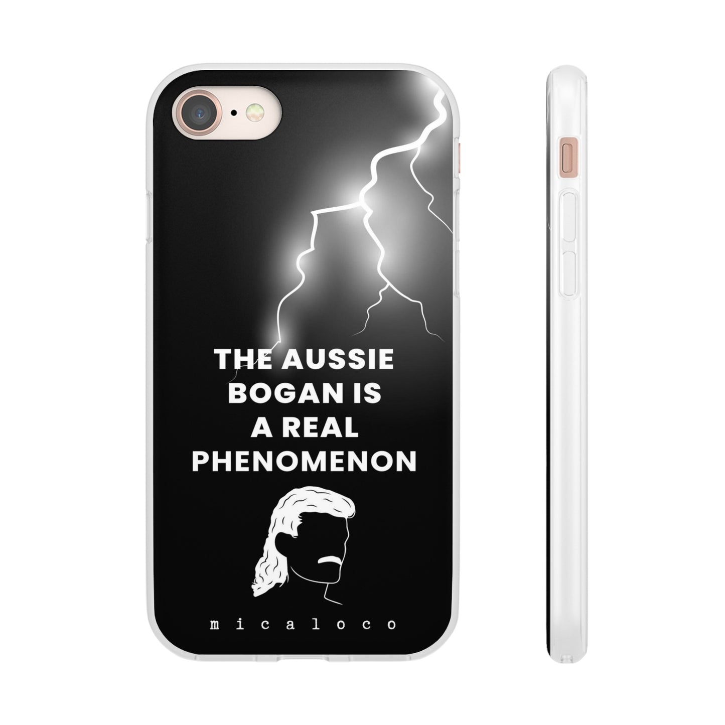 AUSSIE BOGAN PHENOMENON LIGHTENING BLACK FLEXI PH CASE