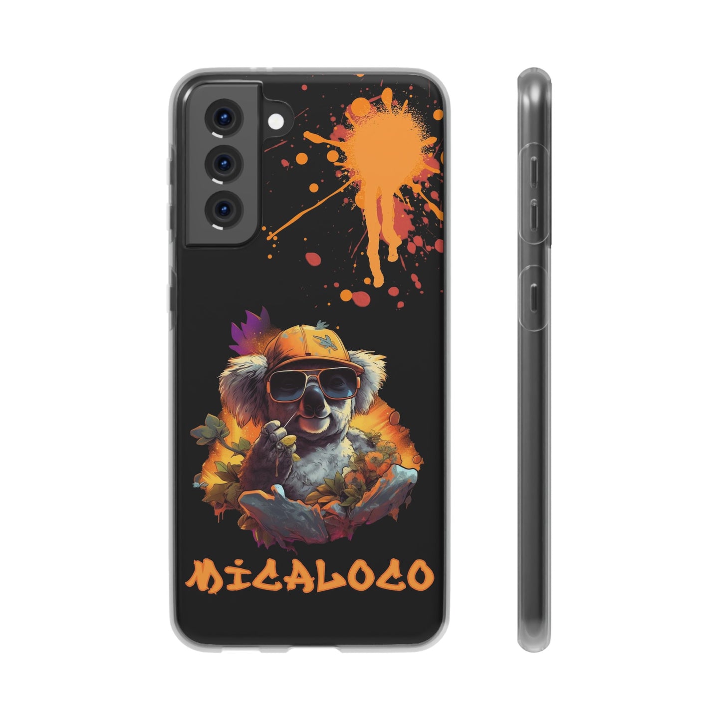 AUSSIE MAD C*NT KOALAS SAMSUNG FLEXI CASE (#1 TOOTHPICK GUY)